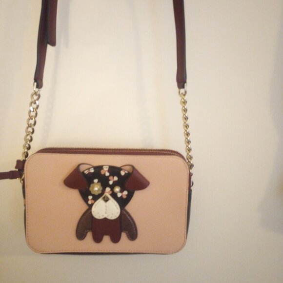 Kate Spade Floral Pup Mini Crossbody Bag - Picture 8 of 9